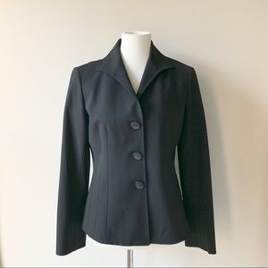 Lafayette 148 New York Black Suit Jacket Size 4